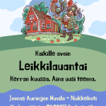 Talven keskellä Leikkilauantai - Ilo irti ja leikki valloilleen!
