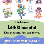 Nukkekodin wappu Leikkilauantai - Ilo irti ja leikki valloilleen!