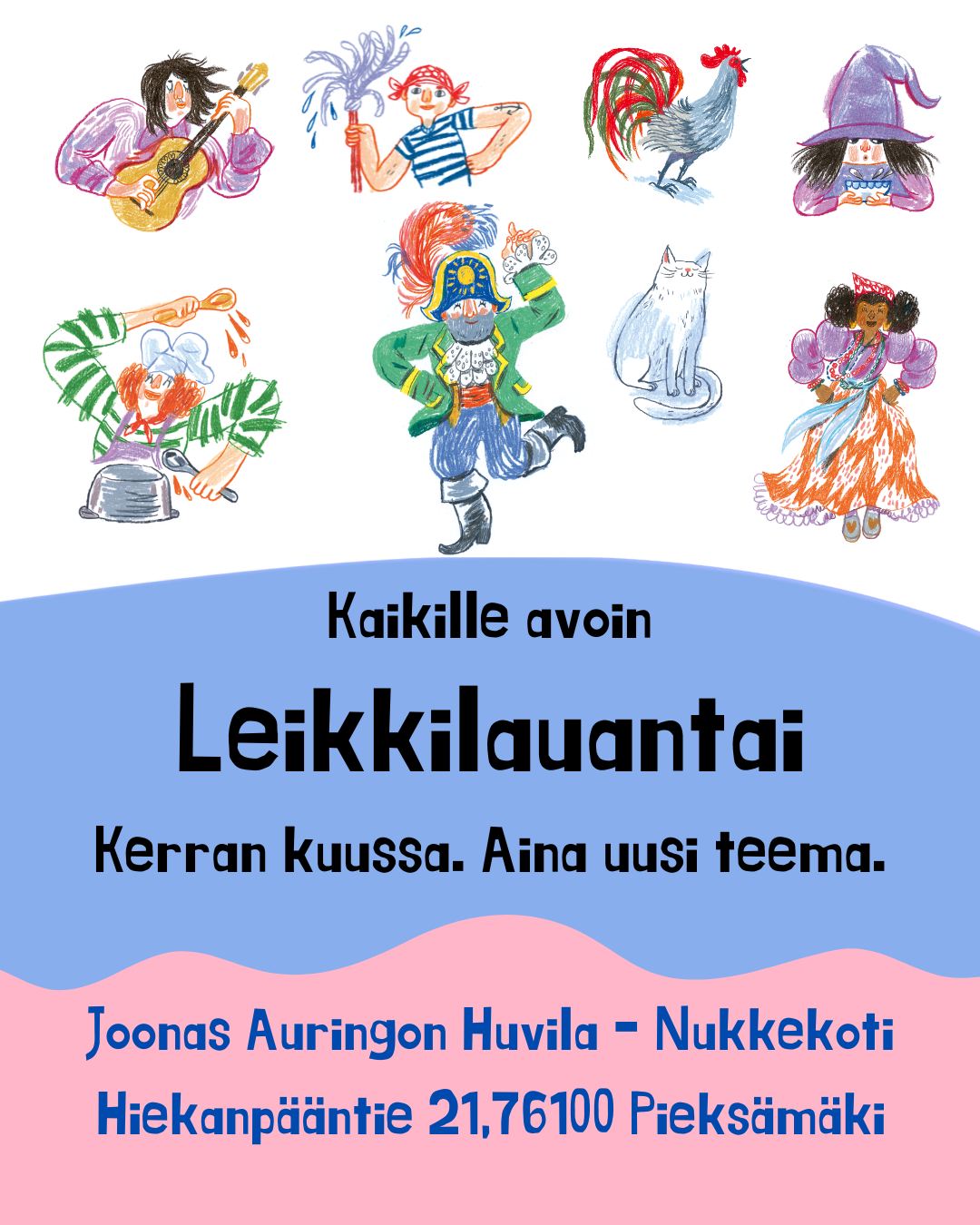 Talviloman aloitus Leikkilauantai - Ilo irti ja leikki valloilleen!